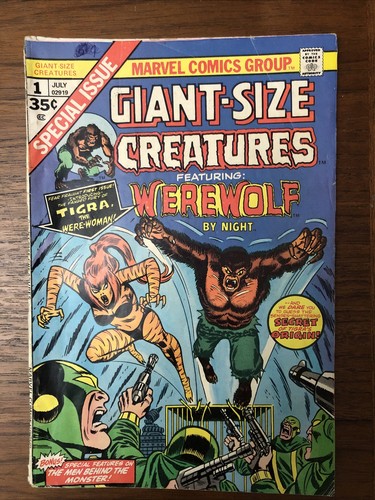 Creature taglia gigante con