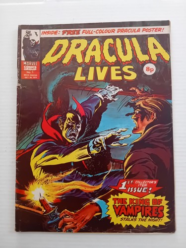 Dracula lives reprint 1st - lives, #1.
