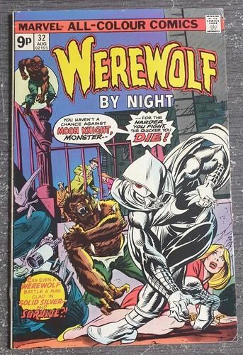 Marvel comics werewolf - comics,