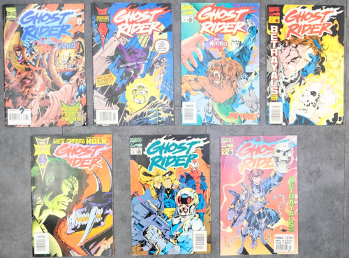 Ghost rider marvel - comics, lot