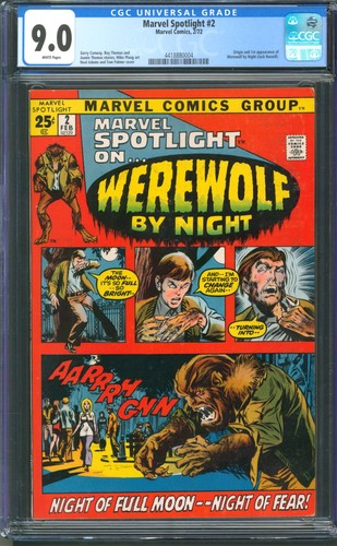 Marvel spotlight cgc 9 0 - cgc, 9.0