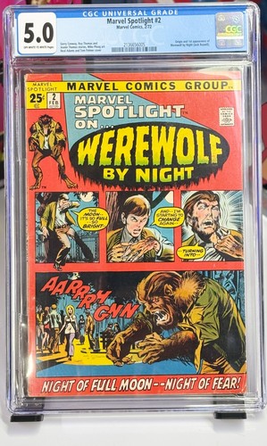 Marvel spotlight cgc - cgc, 5.0