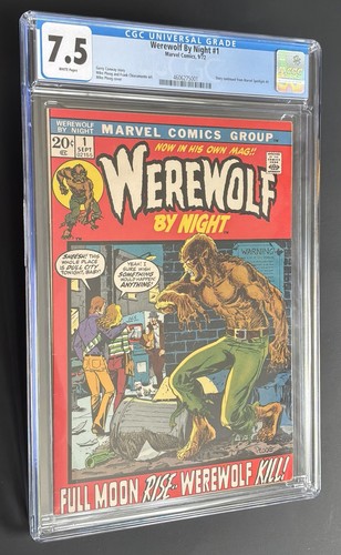 Lupo mannaro notte 1 cgc - di,