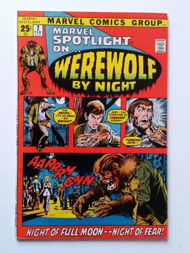 Marvel spotlight werewolf - marvel,