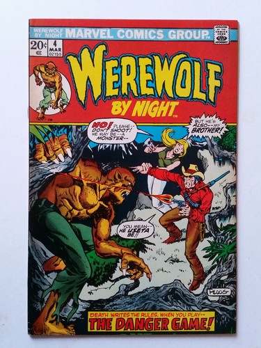 Werewolf night comics - by, vf+