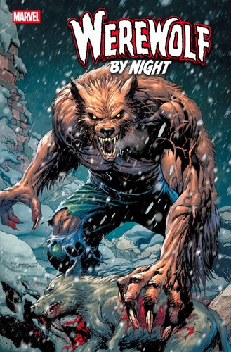 Werewolf night blood moon - werewolf, night: